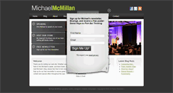 Desktop Screenshot of michaelmcmillan.com